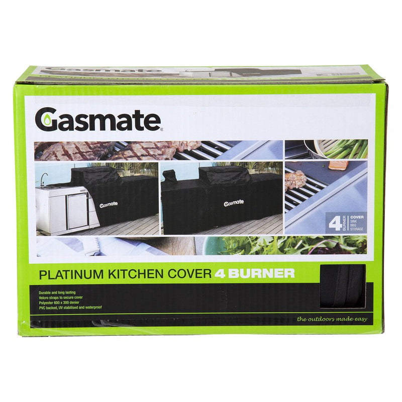 Gasmate Platinum & Professional 4 Burner Kitchen BBQ Cover