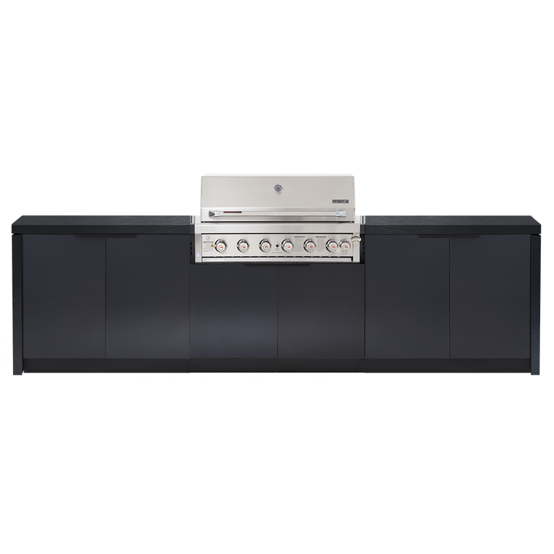 Cabinex Hero Classic 6-Burner Kitchen Package with Porcelain Benchtop