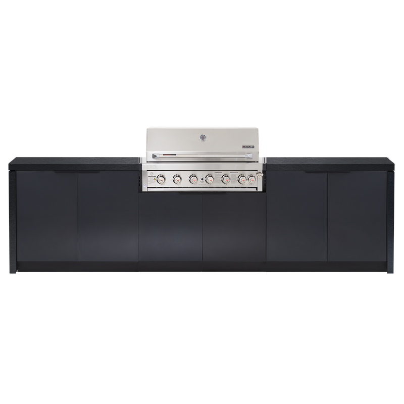 Cabinex Hero Classic 6-Burner Kitchen Package with Porcelain Benchtop
