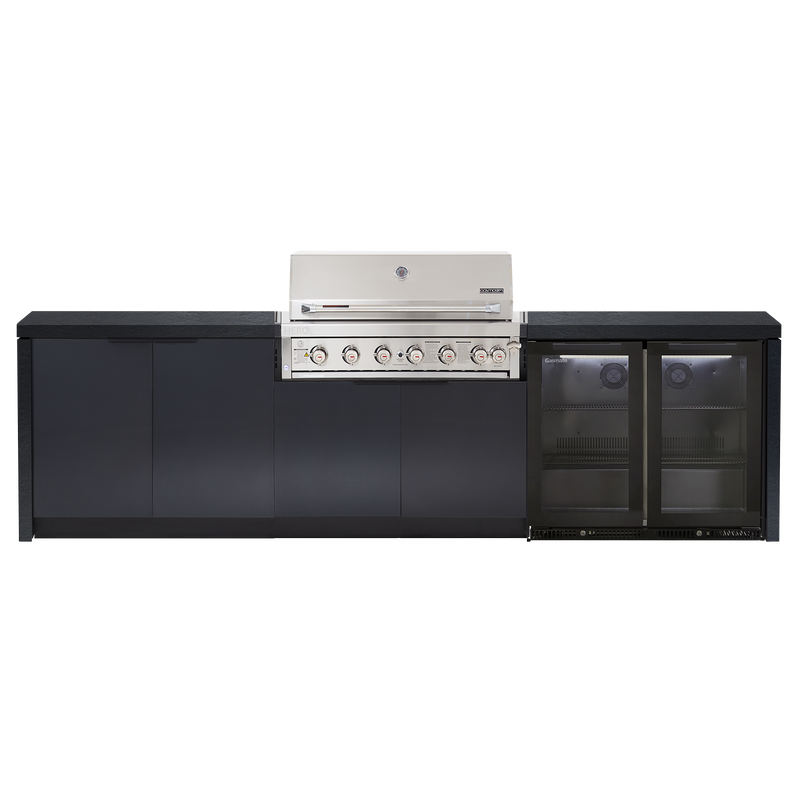 Cabinex Hero Classic 6-Burner Kitchen Package with Porcelain Benchtop