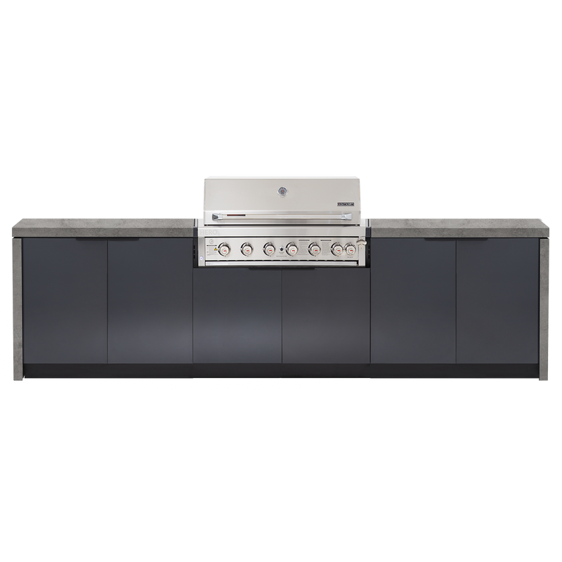 Cabinex Hero Classic 6-Burner Kitchen Package with Porcelain Benchtop