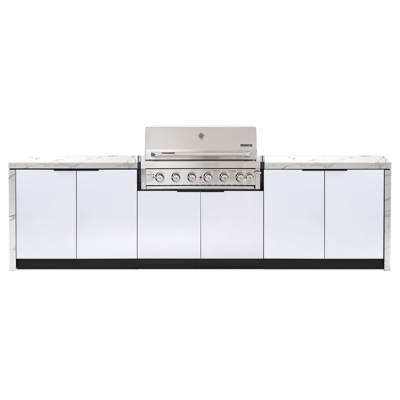 Cabinex Hero Classic 6-Burner Kitchen Package with Porcelain Benchtop