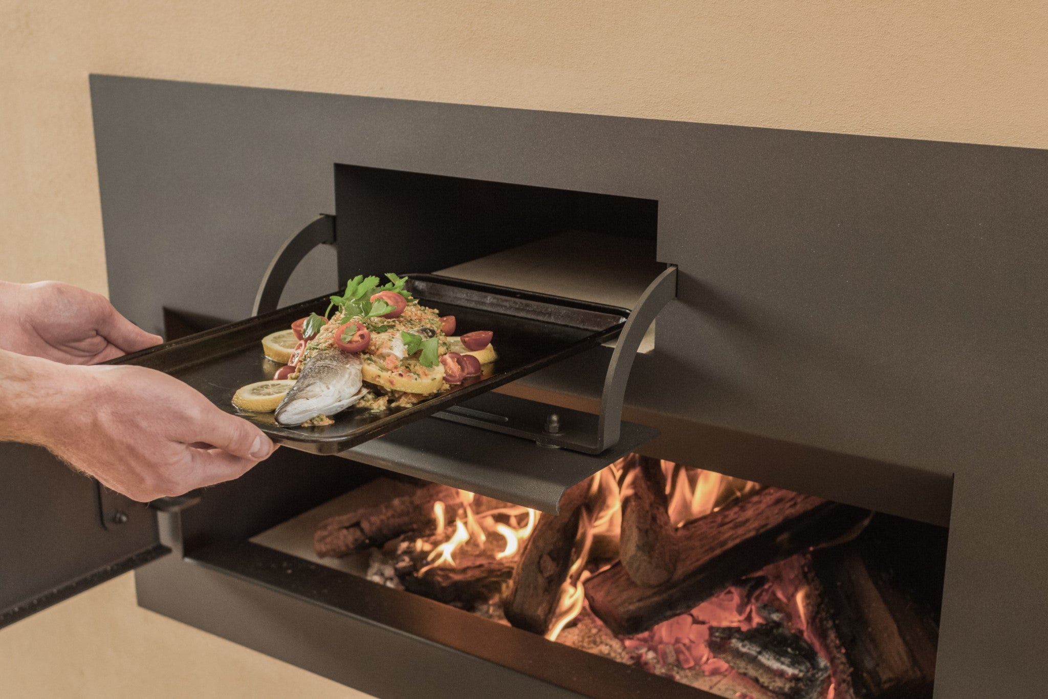 Billy Smoker Chef In-Built Open Fire Cooker