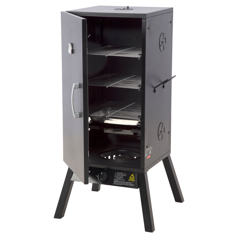 Gasmate Gas Smoker with Integrated Temperature Gauge
