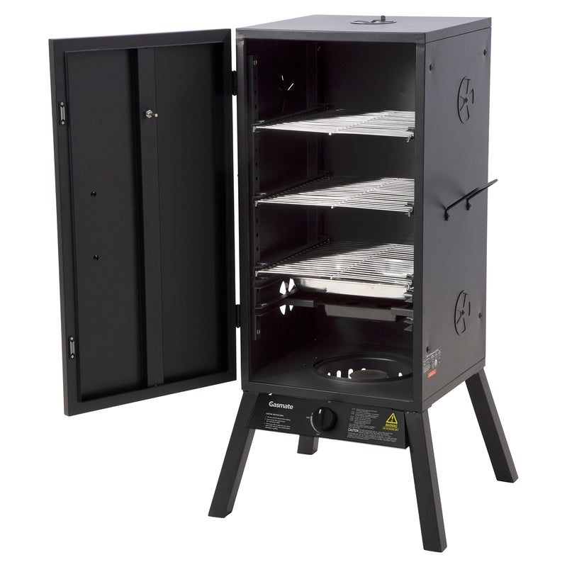 Gasmate Gas Smoker with Integrated Temperature Gauge
