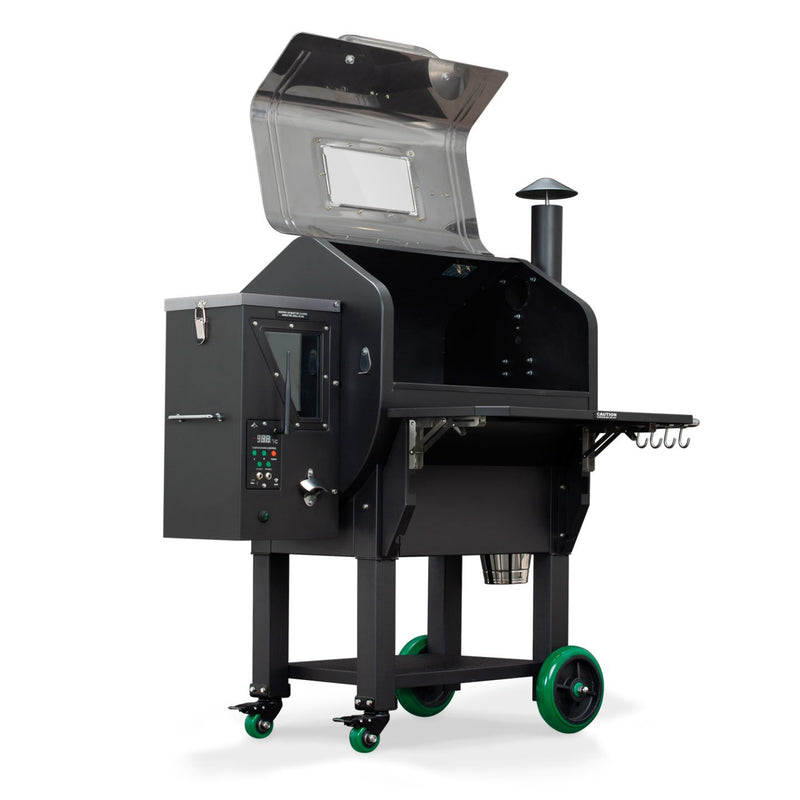 GMG Ledge Prime Plus WiFi Pellet Grill with Stainless Steel Hood