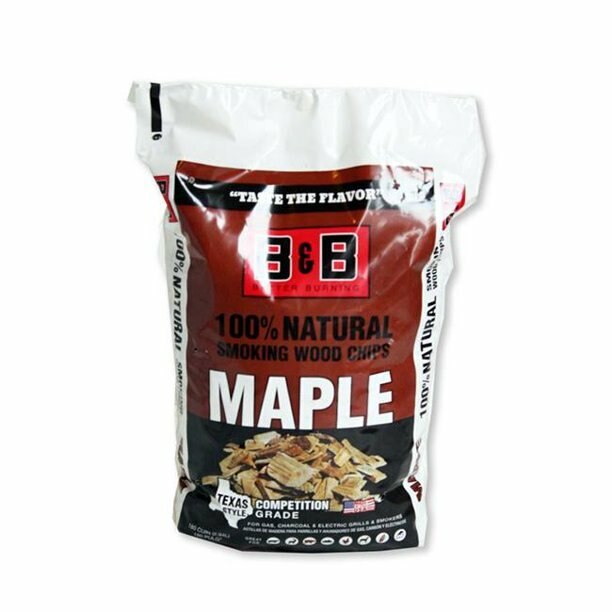 B&B Maple Smoking Wood Chips 180cu.in/750g