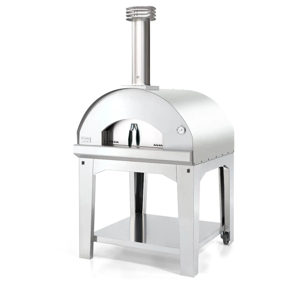 Fontana Marinara Wood Fire Pizza Oven & Stand