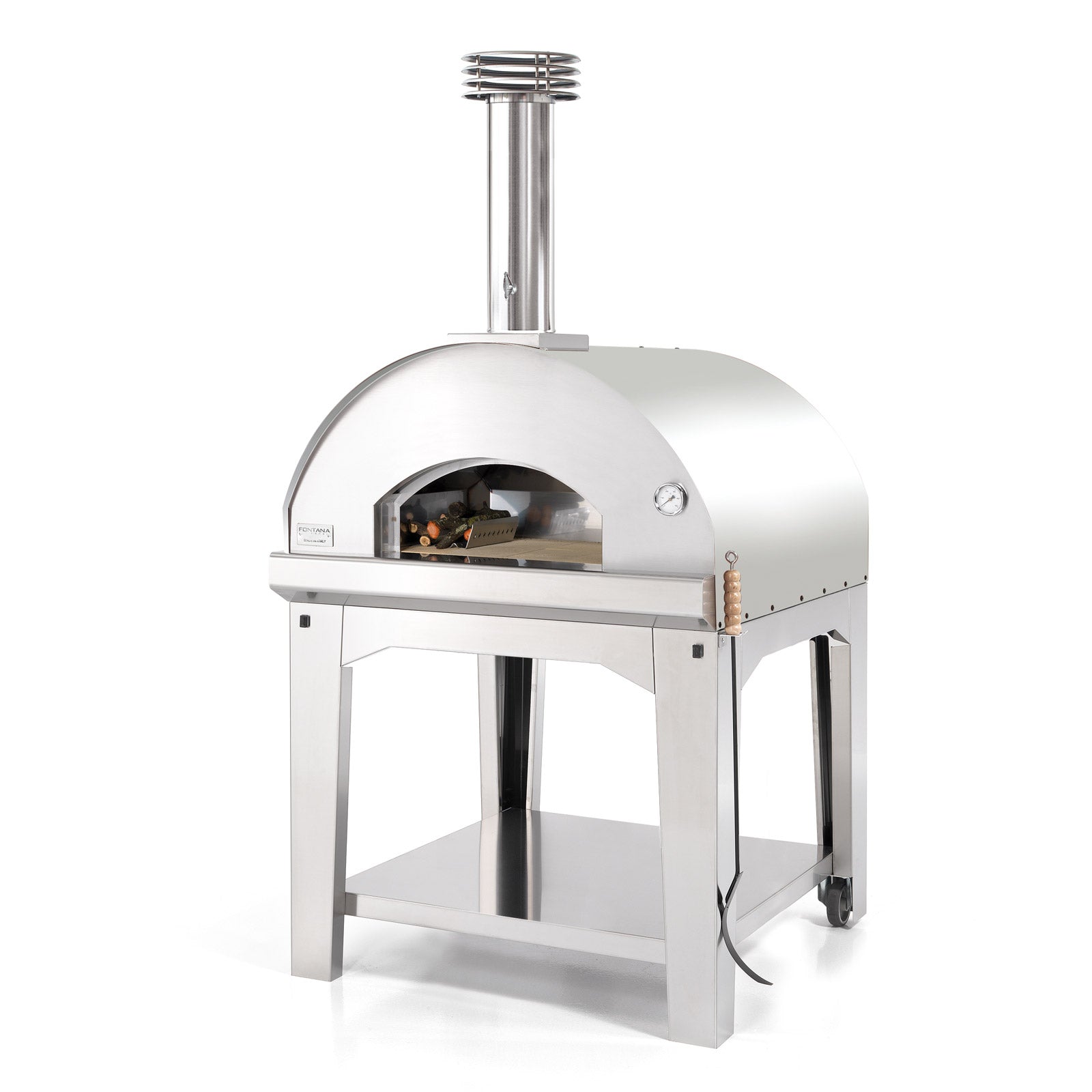 Fontana Marinara Wood Fire Pizza Oven & Stand