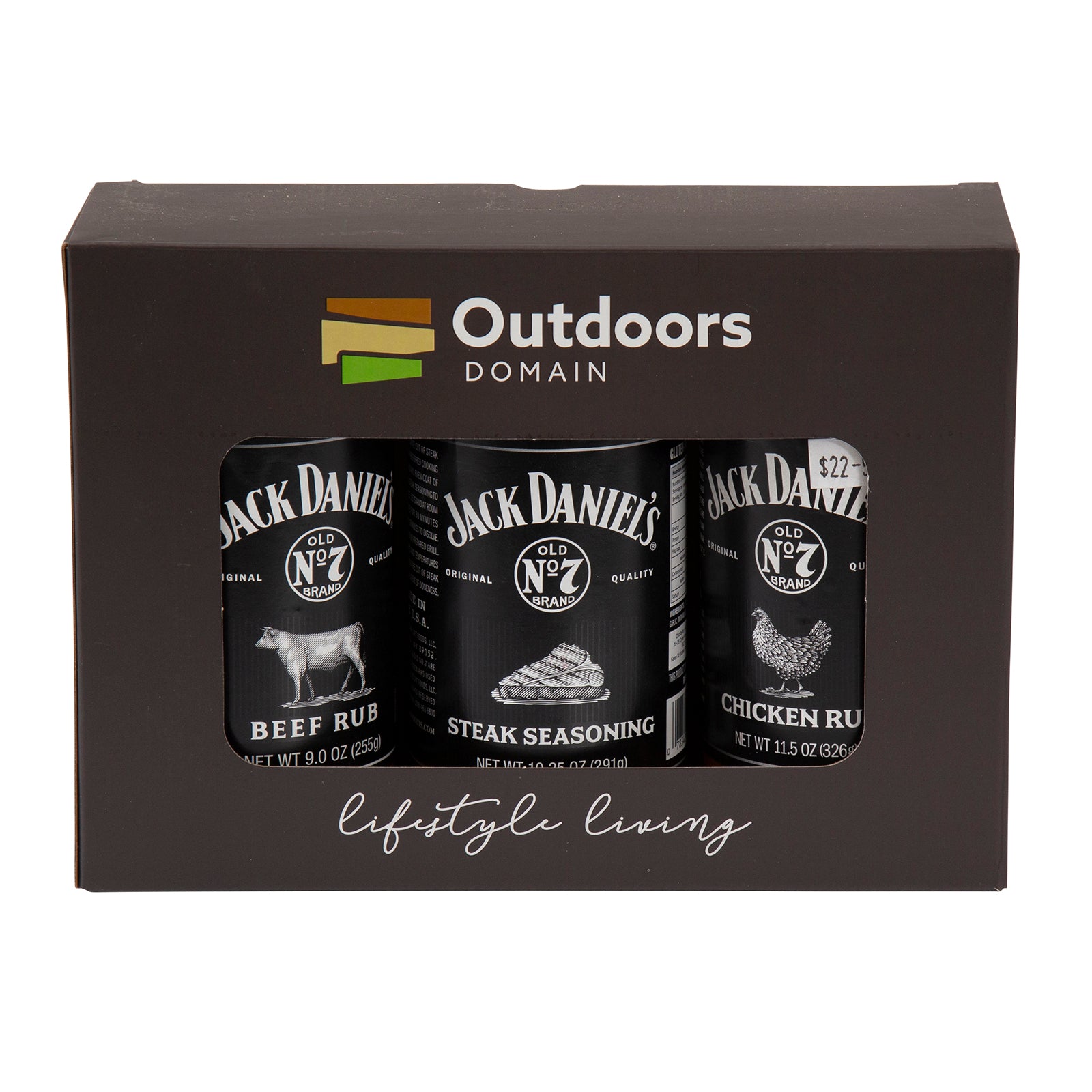 Jack Daniels 3 Pack Gift Box