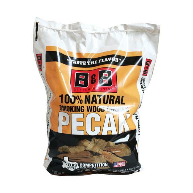 B&B Pecan Smoking Wood Chunks 549cu.in/3.1kg