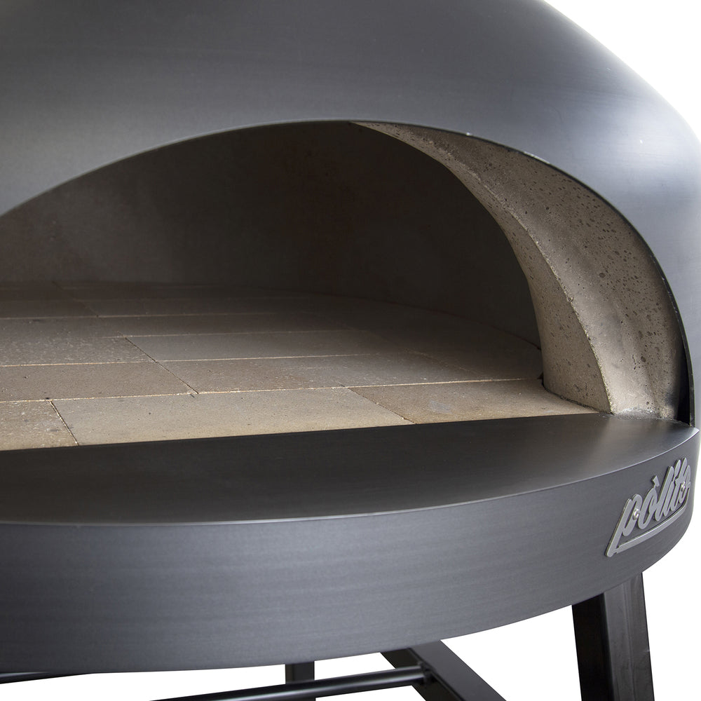 Polito Giotto Wood Fire Pizza Oven with Hexa Stand and Wheels