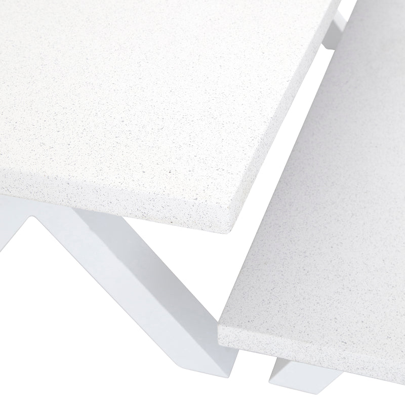 Excalibur Positano Bench Seat Dining Setting