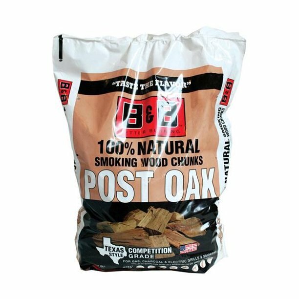 B&B Post Oak Smoking Wood Chunks 549cu.in/3.1kg