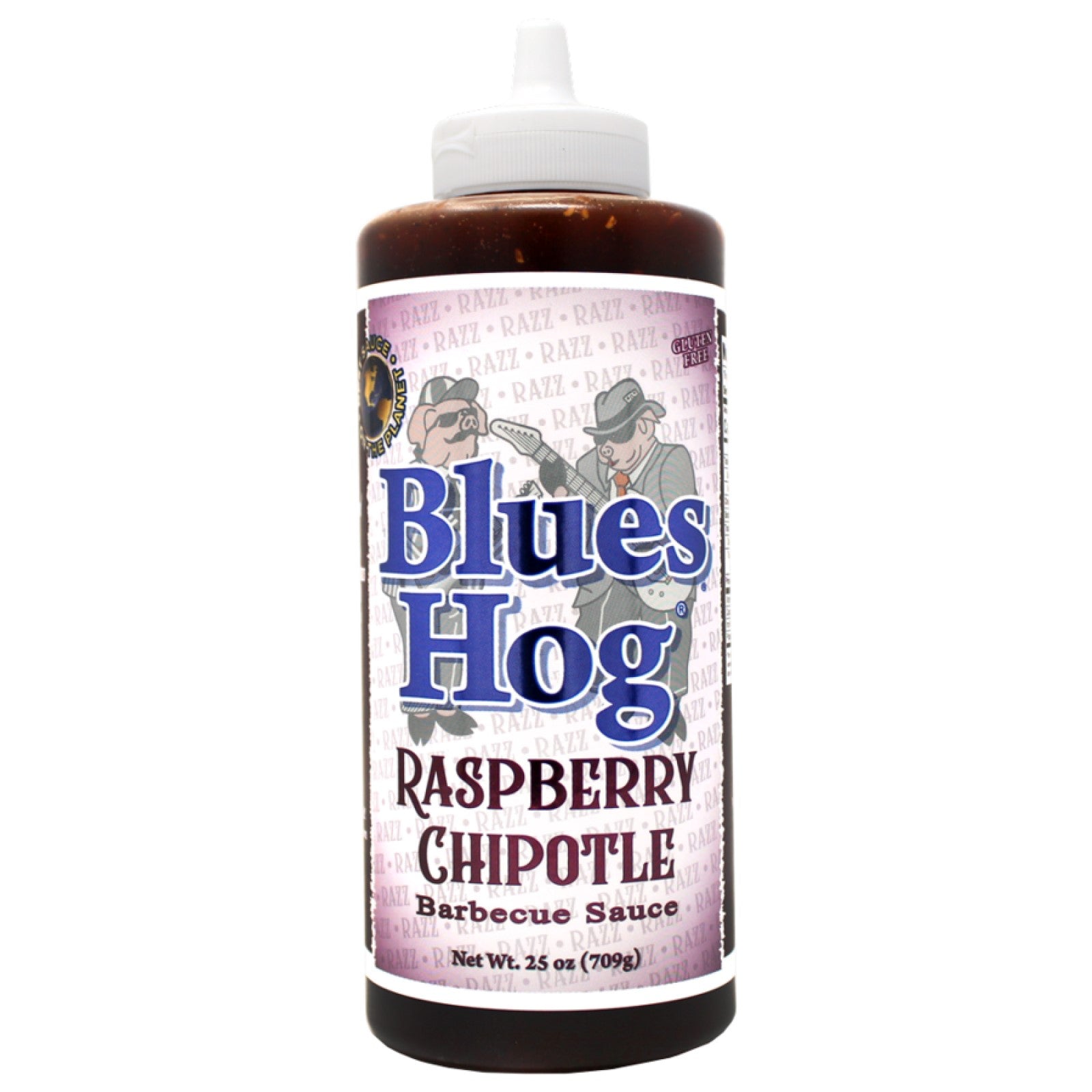 Blues Hog Raspberry Chipotle BBQ Sauce - 709g Squeeze Bottle