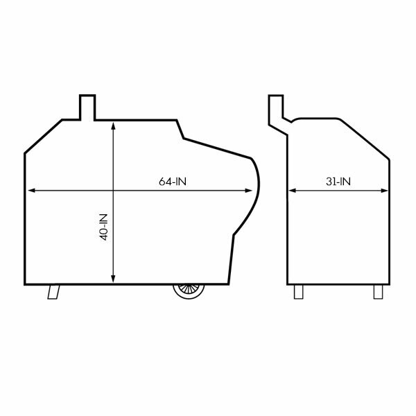 Broil King Offset Smoker Cover