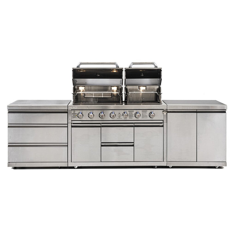 Gasmaster Hero Twin Hood BBQ Kitchen 4