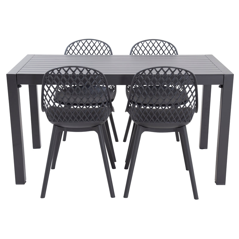 Valencia 5 piece Dining Setting with Jed Chairs