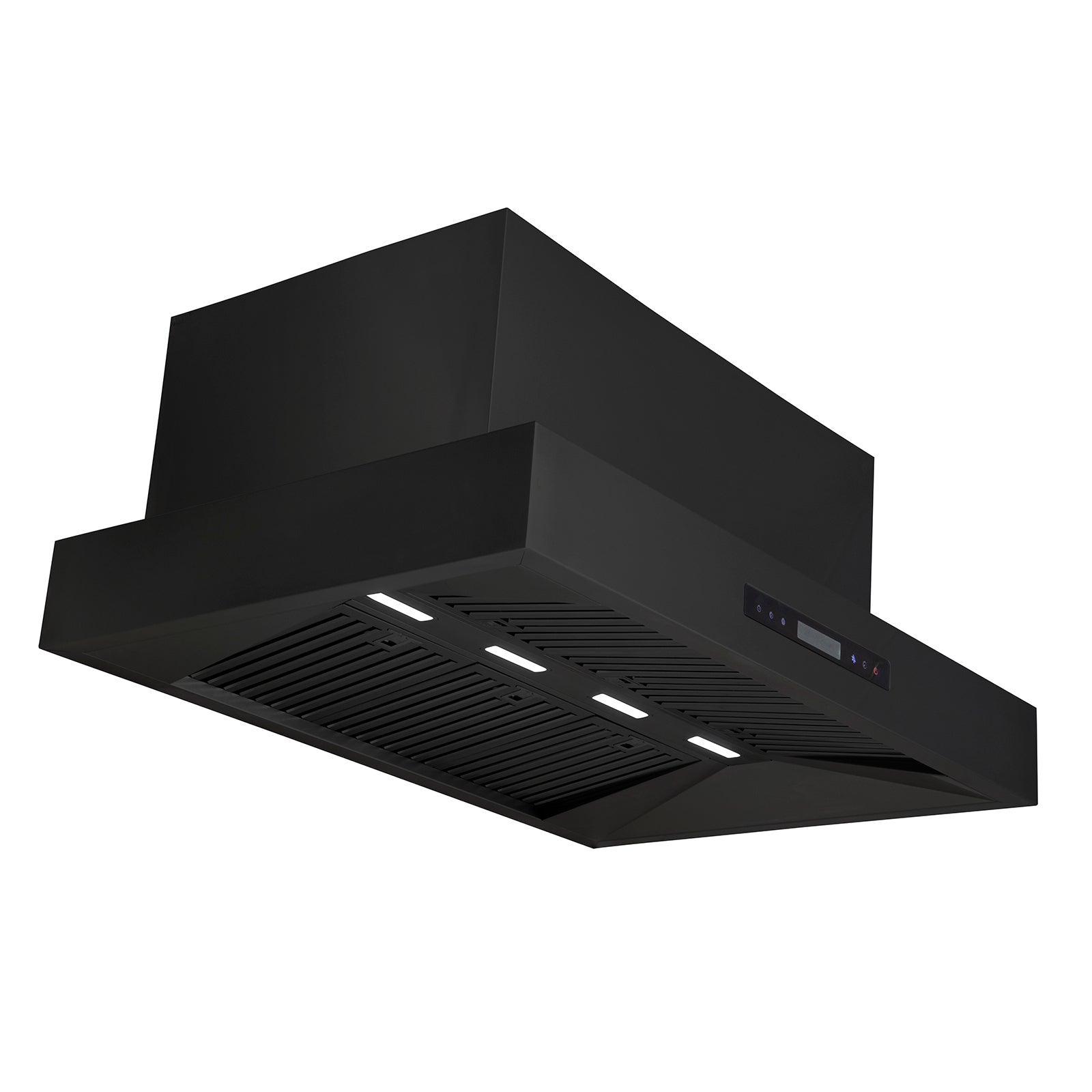 Excelsior Black 1200mm Wall Mounted BBQ Rangehood