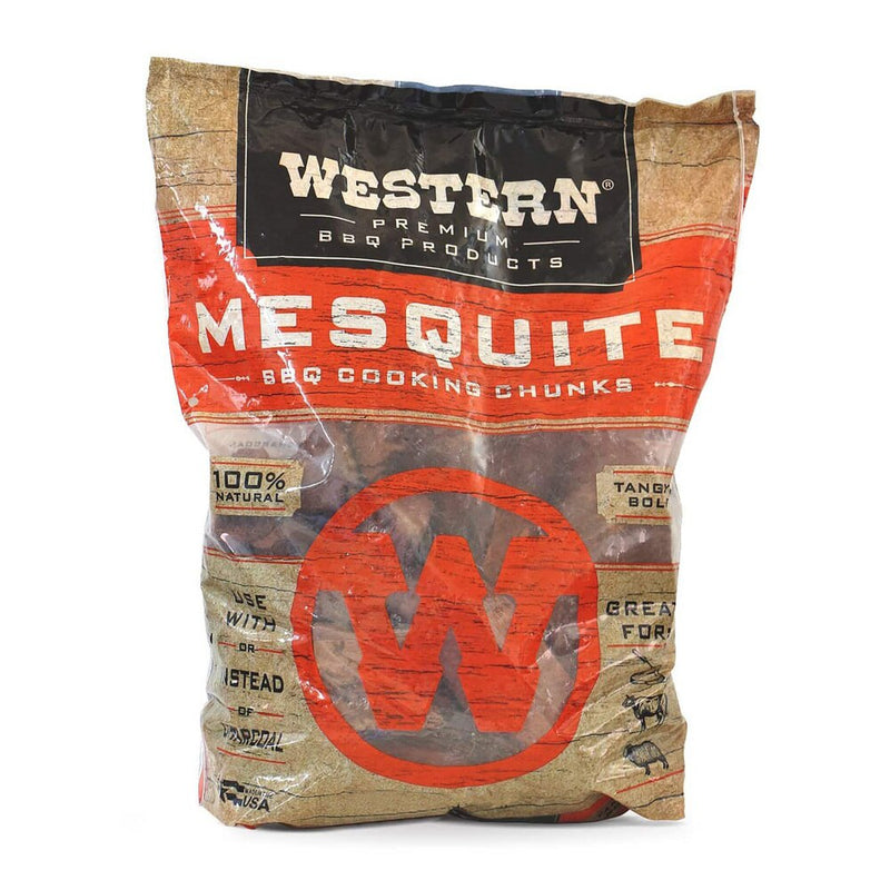 Western BBQ Mesquite Wood Chunks 3.1kg