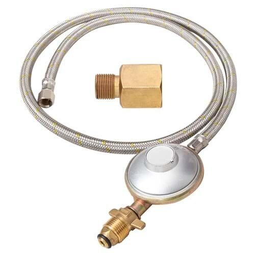 Stainless Steel Braided Hose 1200mm 2.75kPa POL Regulator