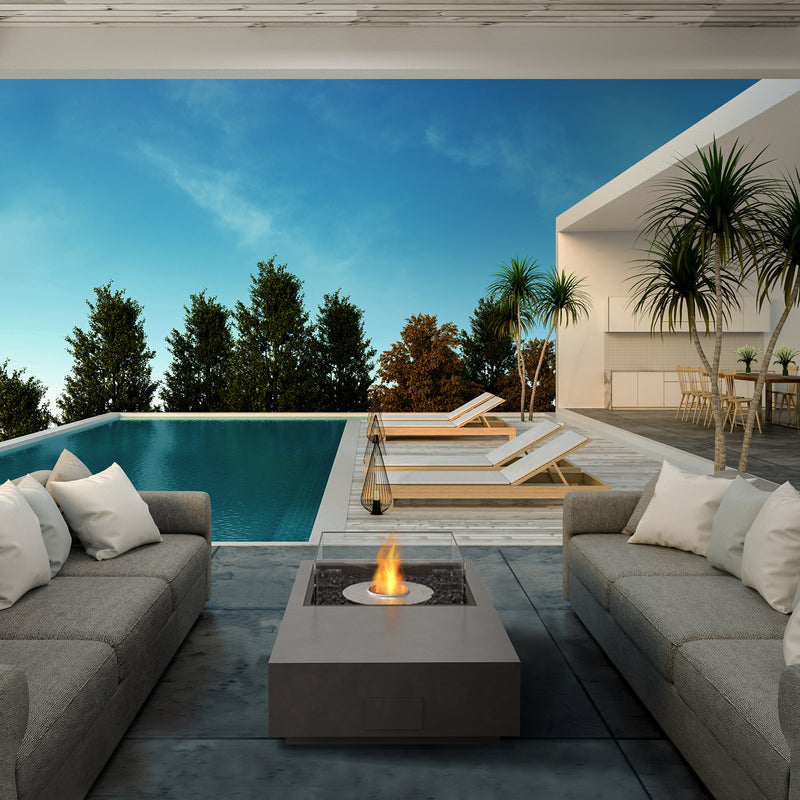 EcoSmart Manhattan 50 Ethanol Fire Pit Table