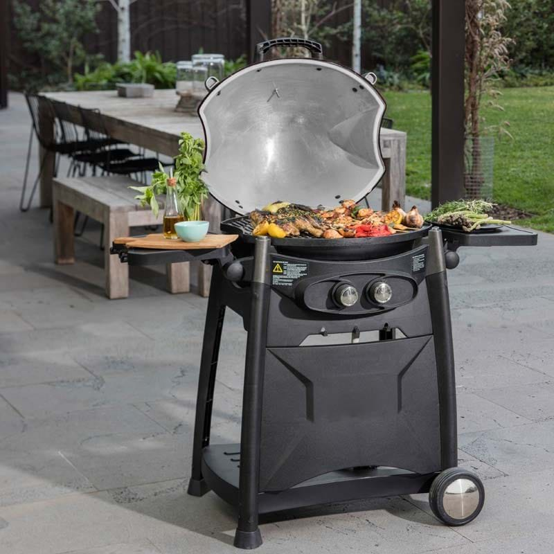 Gasmate Odyssey 2-Burner BBQ with Trolley