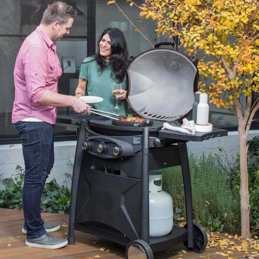 Gasmate Odyssey 3-Burner BBQ with Trolley