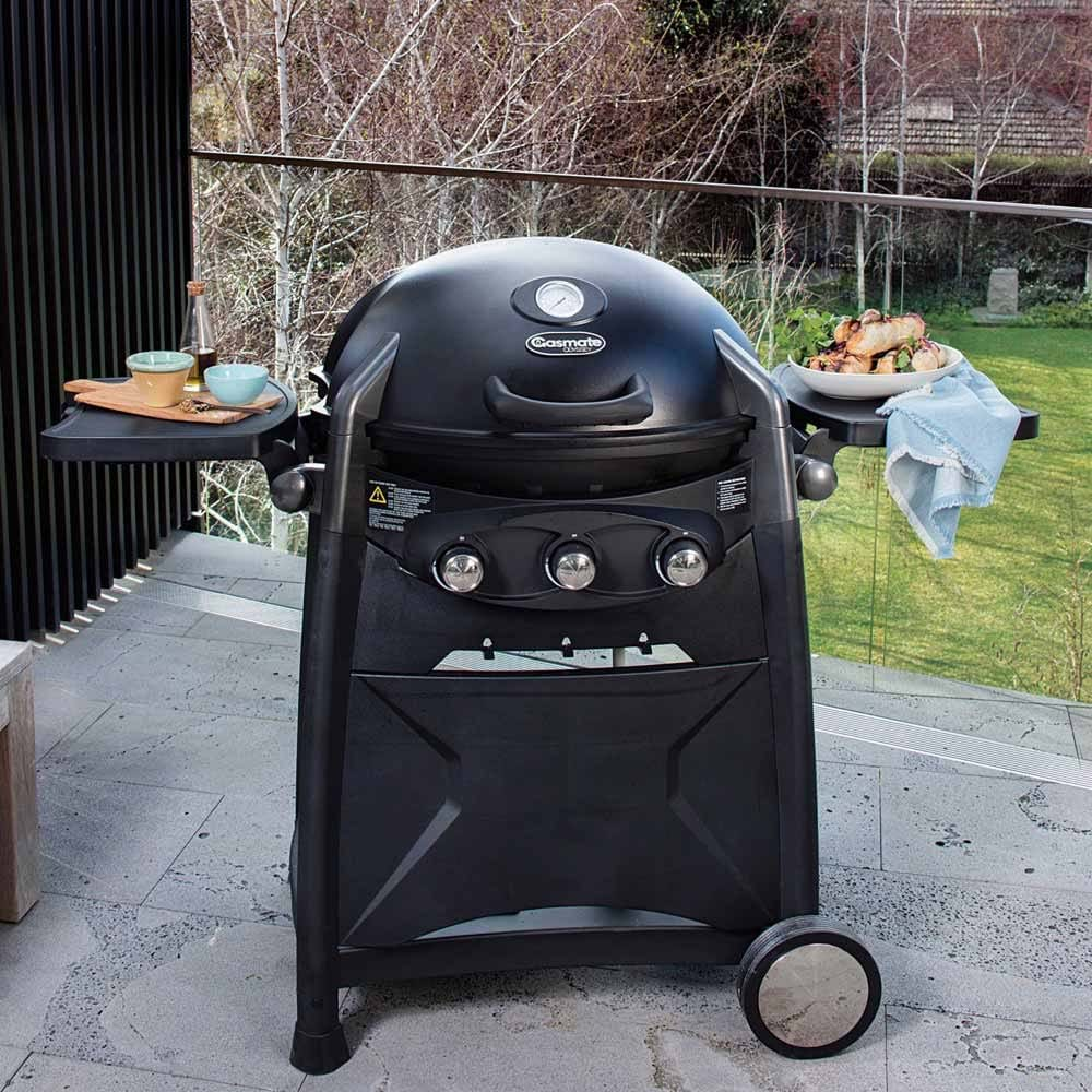 Gasmate Odyssey 3-Burner BBQ with Trolley