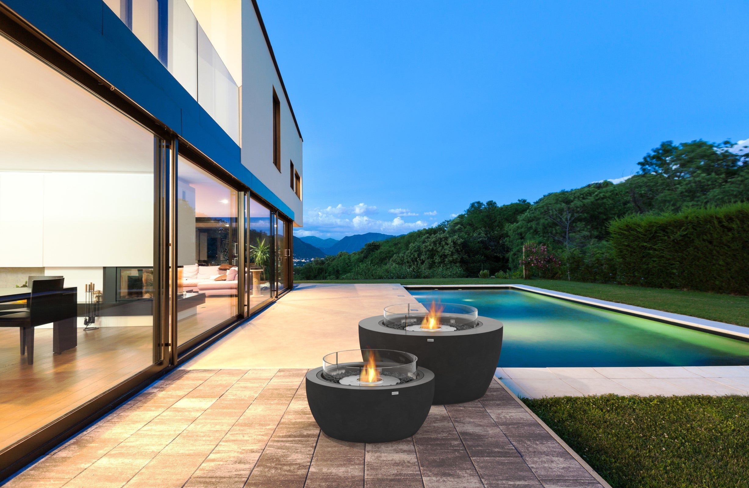 EcoSmart Pod 30 Ethanol Fire Pit Bowl