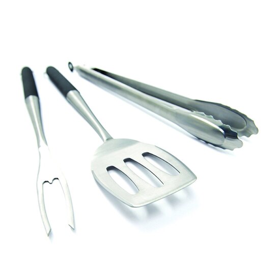 Broil King 3 Piece Resin & Forged Stainless Steel Tool Set