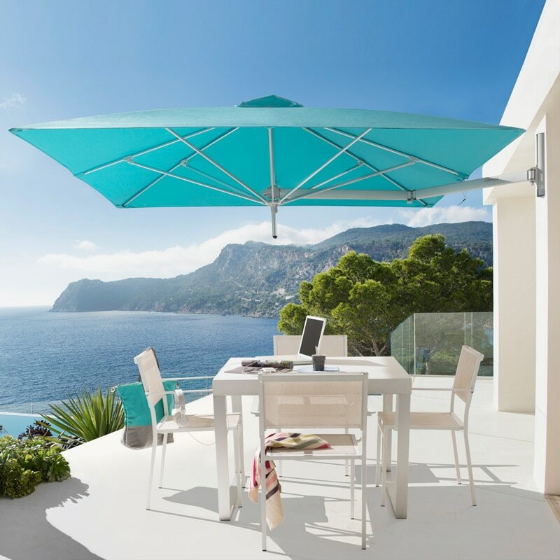 Instant Shade Umbrella - Paraflex Wall Mount Series